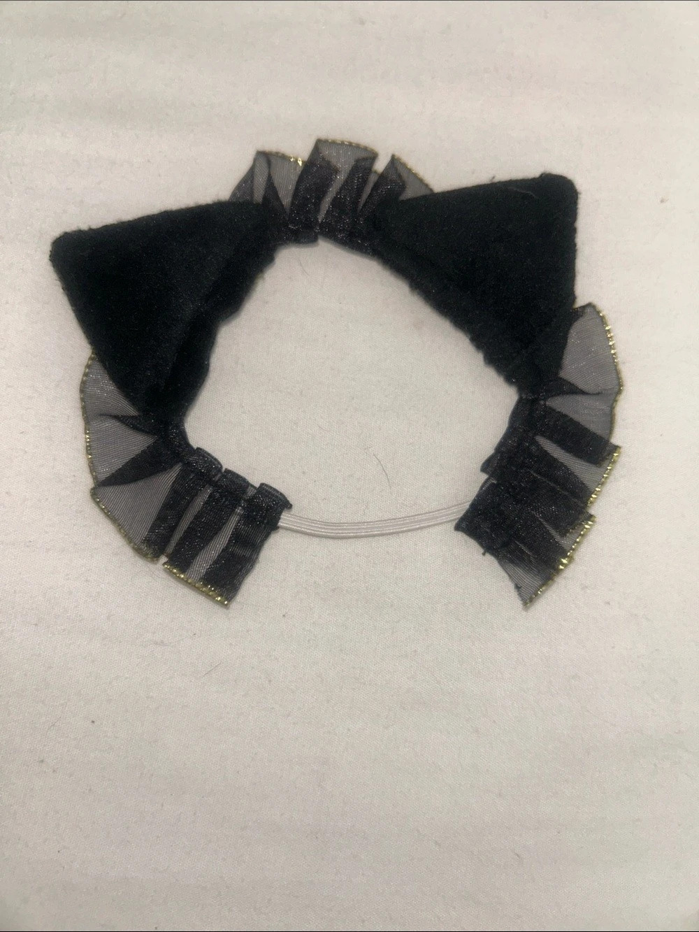 Black Tulle Hair Accessory Like New for LABUBU DOLLS